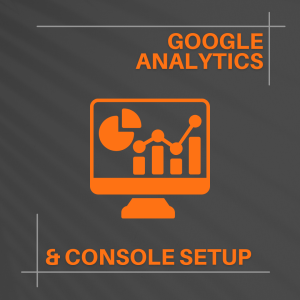 Set up of Google Analytics and Google Search Console Accounts